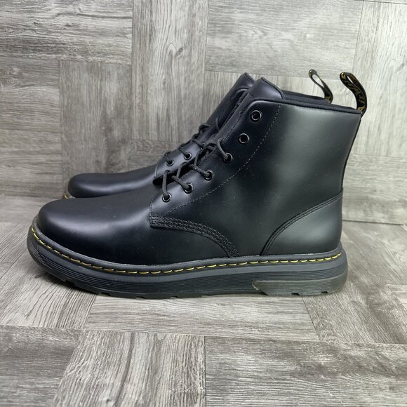 Dr. Marten's Crewson Chukka Men's size 14 Black Leather Boots - Picture 5 of 8